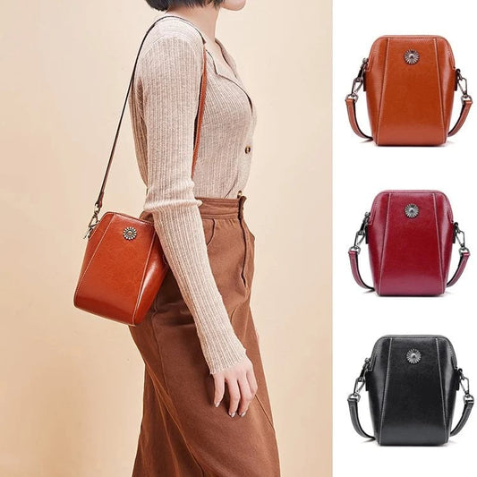 👜Vintage Full Colour Matching Vertical Bag