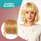 🔥Seamless 3D Clip-In Bangs extensii de par