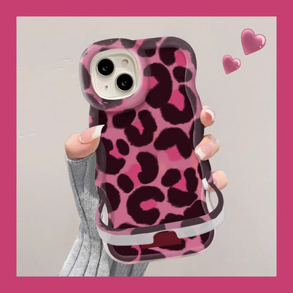 🔥Carcasă de telefon Vintage Leopard Print pentru iPhone